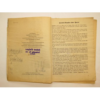 Kriegsbücherei der deutschen Jugend, Heft 51, “Heinkel-Bomber über Paris”. Espenlaub militaria